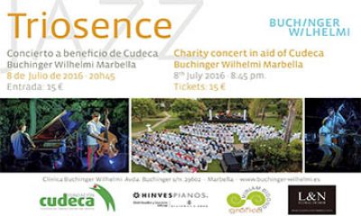 Concierto benéfico a favor de Cudeca en la clínica Buchinger.