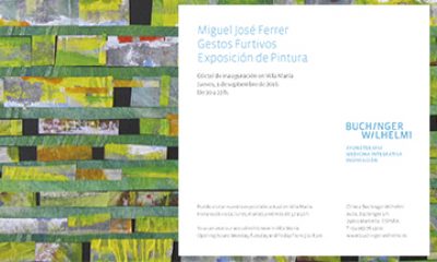 Exposición pintura Miguel Ferrer en Buchinger Marbella