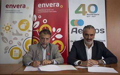 Acuerdo colaboración AEHCOS y Envera