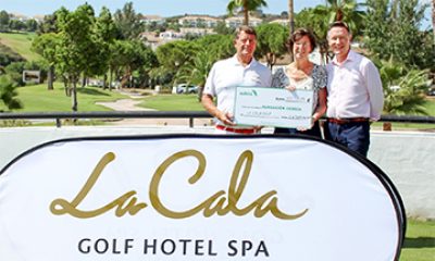 Entrega_recaudación a CUDECA por La Cala Resort