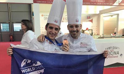 Daniel Garcia Peinado de La Cala Resort en la Global Chefs Challenge