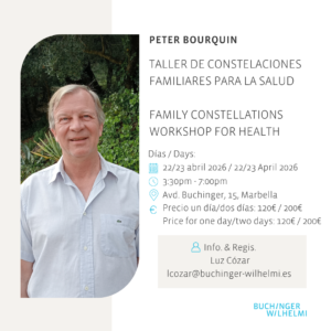 Peter Bourguin Terapeuta Taller Constelaciones Familiares