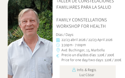 Peter Bourguin Terapeuta Taller Constelaciones Familiares